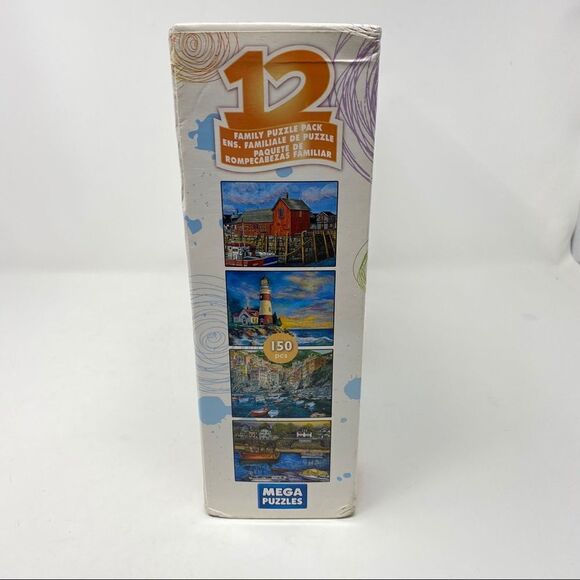 12 Puzzle‎ Pack Europe Italy love lake - Picture 3 of 6